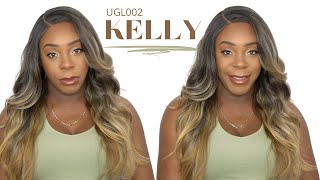 Laude & Co Synthetic Hair 13X7 Hd Lace Frontal Wig - Ugl002 Kelly --/Wigtypes.Com
