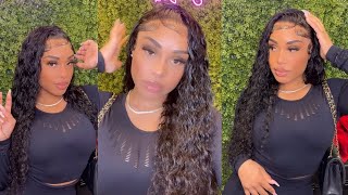 4X4 Deep Wave Closure Wig Install | Like A Frontal | Ft. Angie Queen Hair |