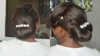 Easy Wedding Hairstyle. Bridal Updo. Hair Tutorial #1 / Beauty Hauljj