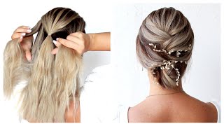 Diy Easy Updo  Wedding Prom Holiday Updo Hair Tutorial  By Another Braid