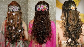 Beautiful Bridal Hairstyles Ideas In 2021 | 20+ Hair Styles For Girls Ideas | Hair Bun Longhair