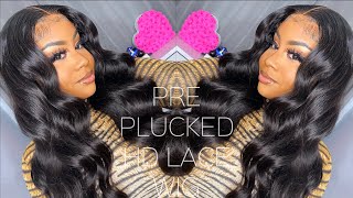 Pre Plucked Hd Lace Wig With Wand Curls | Klaiyi Hair