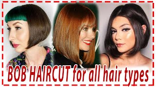 Gorgeousbob Haircut For All Hair Types. Best Long Inverted Bobs Trending For 2022.