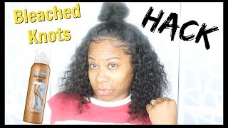 How To Fake Bleach Knots | Lumiere Hair