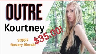 Outre Kourtney Wig Review | $35.00 Gorgeous Lace Front | Buttery Blonde