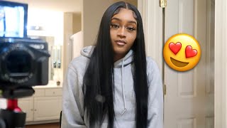 Flawless Svt 4X4 Lace Closure Wig Install 26”