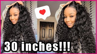 Omg! 30 Inches Of Curls! Can I Pull This Lace Front Wig Off?Ft. Yolissa Hair