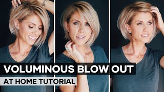 Voluminous Blow Out | At Home Tutorial