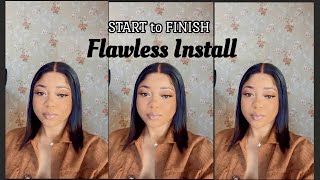 Very Detailed Lace Wig Install | The Ultimate Melt Step By Step