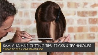 3 Ways To Cut A One Length Bob