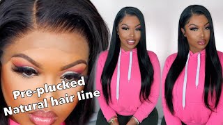 Must Watch* Best Pre-Plucked Wig!! Super Natural Hairline| Asteria Hair