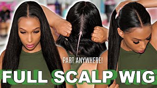  It'S Back!! Full Scalp  Lace Wig Install For 360 Parting And Realistic Styling!