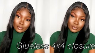 Glueless 4X4 Closure Wig |Vivian Obeng|