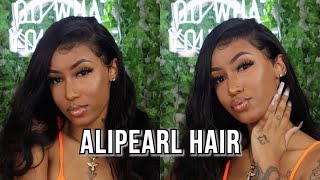 Best Affordable Bomb Bodywave Lace Frontal Wig | Alipearl Hair