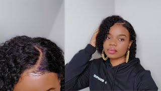 4X4 Kinky Curly Closure Wig Ft. Original Queen Hair
