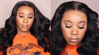 Affordable Pre-Plucked 13X4 Body Wave Lace Front Wig I Parwin Beauty 8N1 Wand Curler I Juliahair