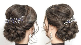 Wedding Prom Updo Tutorial. Bridal Hairstyles For Long Hair
