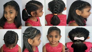 # Beautiful Hairstyles For Kids Short Hair || Kids Hairstyle || Girl'S  Hairstyles For Short Ha