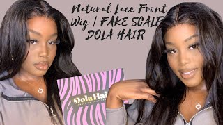 Natural Lace Front Wig Install | Fake Scalp | Dola Hair | Rudynasty