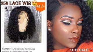 $50 Pre-Plucked Lace Wig | Nemer Hair 11.11 Sale ❤️