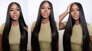 Best Silky Hair I'Ve Ever Tried Glueless Hd Lace 5*5 Closure Wig Install | Asteria Hair