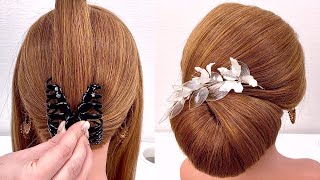 5 Красивых Причесок На Длинные И Средние Волосы.Prom,Wedding Hairstyles