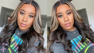 It’S The Texture For Me | Natural Yaki Hair, Blonde Highlights, Ready To Wear | Rpgshow