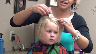 How To Style Little Girls (Aline Bob Cut Hairstyles)