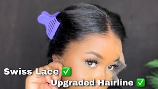 How To: The Perfect Layered Cut Swiss Lace Wig W/Upgraded Hairline |Superbwig