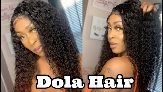 Do You See This ! | Dola Hair | Lace Front Wig | Water Wave | 13X6 | Transparent Lace | Human Hair