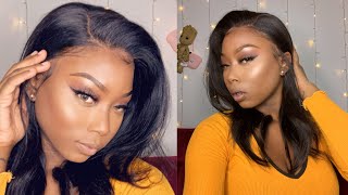 Fake Scalp Bob Wig | Step By Step Install | Ft.Eayon Hair