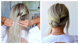  Easy Diy Elegant Hairstyle  Hairstyle Transformations #Shorts