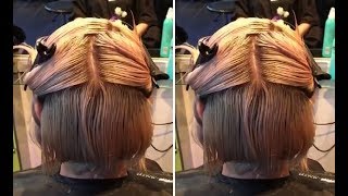 How To Cut A Short Layered Bob Haircut Step By Steptutorial - Part1