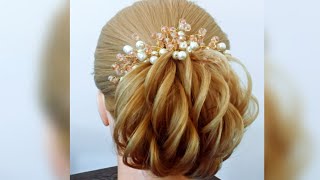 Wedding Hairstyle/Hair Tutorial/Updo Hairstyle/Bridal Hairstyle