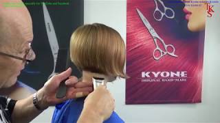 Mette And Her Colorful Clipper Cut Bob Hairstyle! Tutorial By Tks