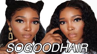 Must Have Easy Install Beginner Friendly Breathable Versatile 360 Fake Scalp Lace Wig Ft. Sogoodhair