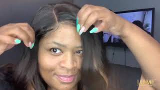 What Does It Look When Luvme Hair Glueless Closure Wig Meets The Highlight Clip-Ins? Can'T Miss