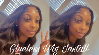 Glueless 5X5 Closure Wig Install