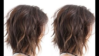 Shaggy Bob Haircut Tutorial For Women | Easy Hairstyles Tips