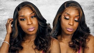 Undetectable Lace Wig For All Skin Tones | Preplucked, Whole Front Bleached, No Glue Ft. Royalme
