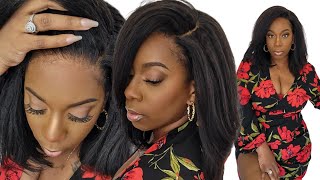  Affordable Natural Fresh Press! Hd 5X5 Kinky Straight Lace Closure Wig  Myqualityhair