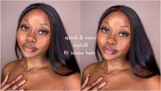 Quick And Easy  Lace Wig Installation Ft Ishowbeauty Hair
