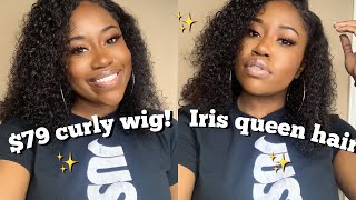 Curly 4X4 Closure Wig Install | Iris Queen Hair| Thatskeandra