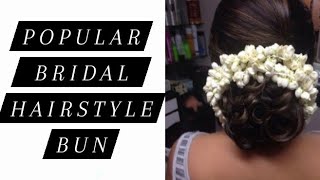 Indian Bridal Hairstyles | Wedding Hairstyles Step By Step || Bridal Bun And Bridal Plait Hairstyles