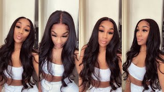 Super Easy Glueless 4X4 Lace Closure Wig Install In 5 Minutes Using Gots2B | Beauty Forever Hair