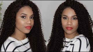 Affordable Pre-Plucked Kinky Curly 250% Density Lace Wig | Everbeautyonline.Com