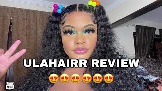 Cute Baby Girl Ponytails Using Ulahair Hd Lace Wig