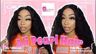 28" Hair Slay! Water Wave New T Part Lace Front Wig |Super Easy Ft. Alipearl Hair | Is It Worth