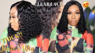 *New Crystal Lace* Better Than Hd! Thick Deep Wave Summer Wig Ft Jessie'S Wig