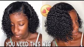 Must See !  Best Kinky Curly Wig T- Part Wig On Amazon  #Tpartwig